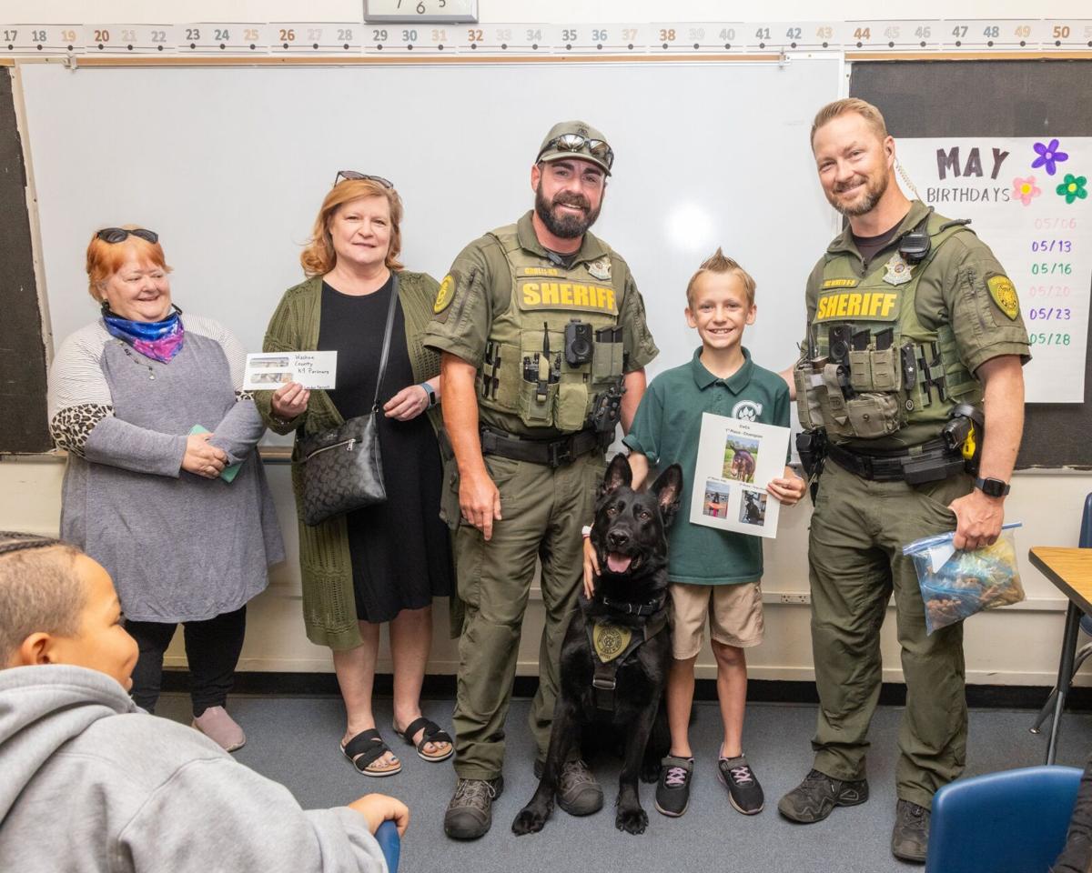 On Last Day of School, Middle School Student Makes Donation to Washoe