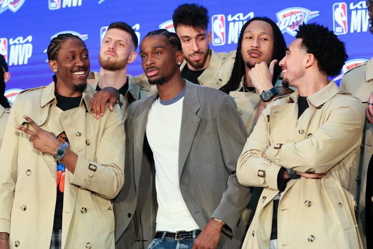 Thunder Gilgeous-Alexander MVP Basketball