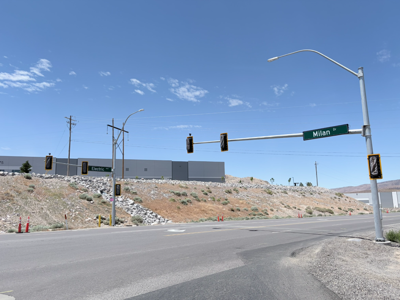 Traffic signal at TRIC