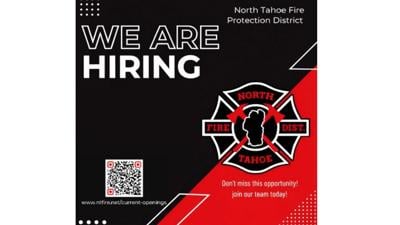 North Tahoe Fire Protection District is Hiring