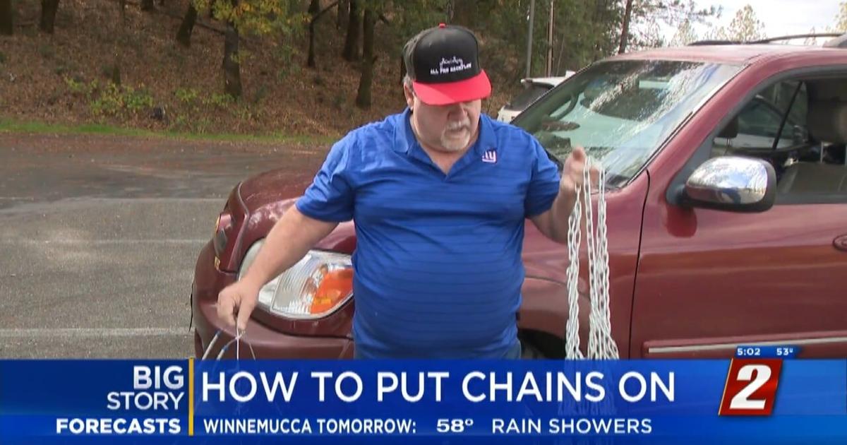 Caltrans Chain Control How to Put Chains On as Caltrans Gets Ready for Winter Season | News ...