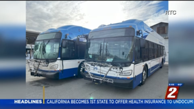 RTC Gets First Two Hydrogen Buses