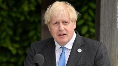 UK Prime Minister Boris Johnson