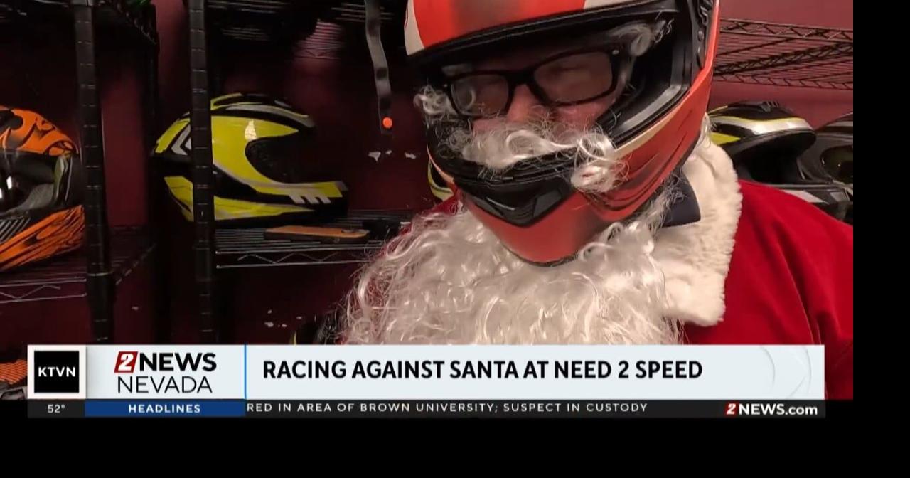 Racing against Santa Claus at Need 2 Speed | Videos | 2news.com