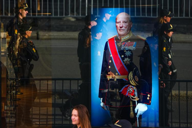 APTOPIX Norway King Funeral