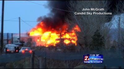 Fire Destroys Silver Springs Home