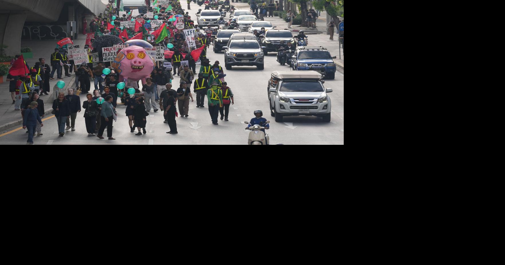 IMF-World Bank meetings draw modest protests in Bangkok over growing ...