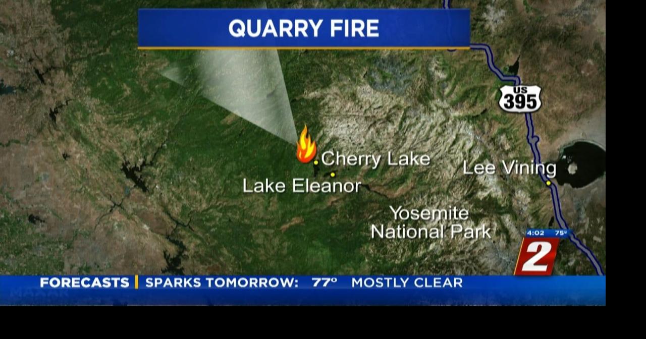 Quarry Fire Burning in Stanislaus National Forest News