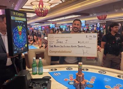 James J. jackpot at GSR
