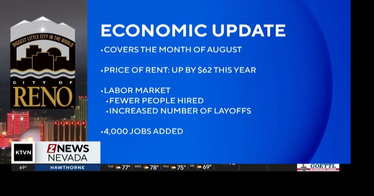 Reno economic update for August | Local News | 2news.com