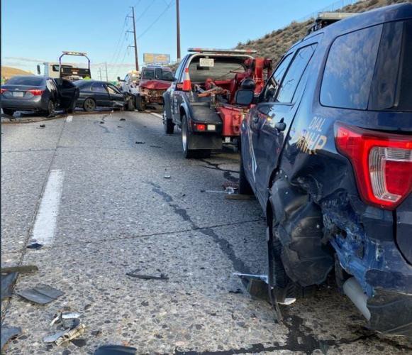 NHP Vehicles Involved in Five Car Pileup