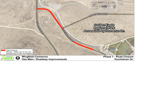 Roadway improvement project near Golden Eagle Regional Park begins Monday - Vimarsana News