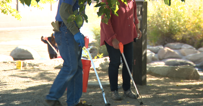 Volunteers gather for Truckee River clean-up