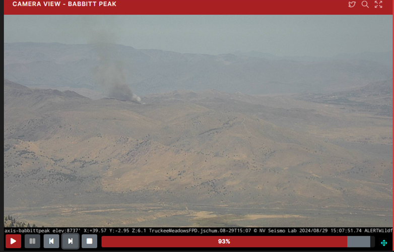 Cold springs smoke sighting