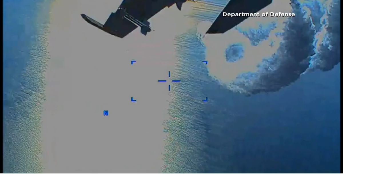 Pentagon Releases Video of Russian Jet Dumping Fuel on U.S. Drone News
