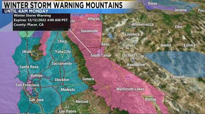Winter Storm Warning, Dec. 9, 2022