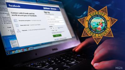 FB Scam with SCSO badge