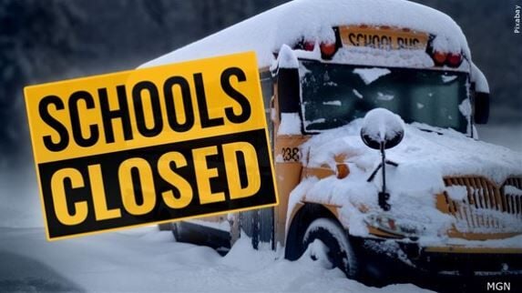 Schools closed