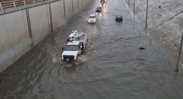 Rock Blvd. Flooding