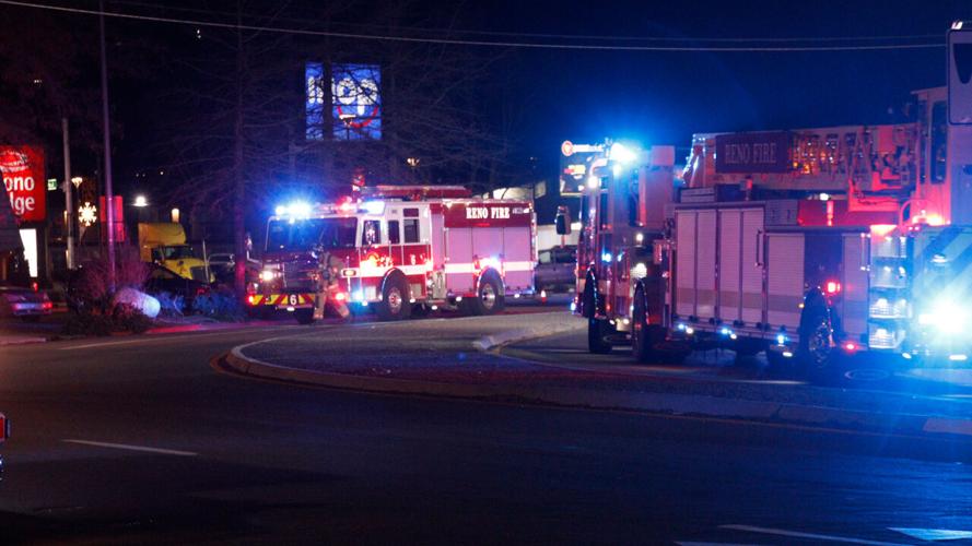 Fire on Virginia St