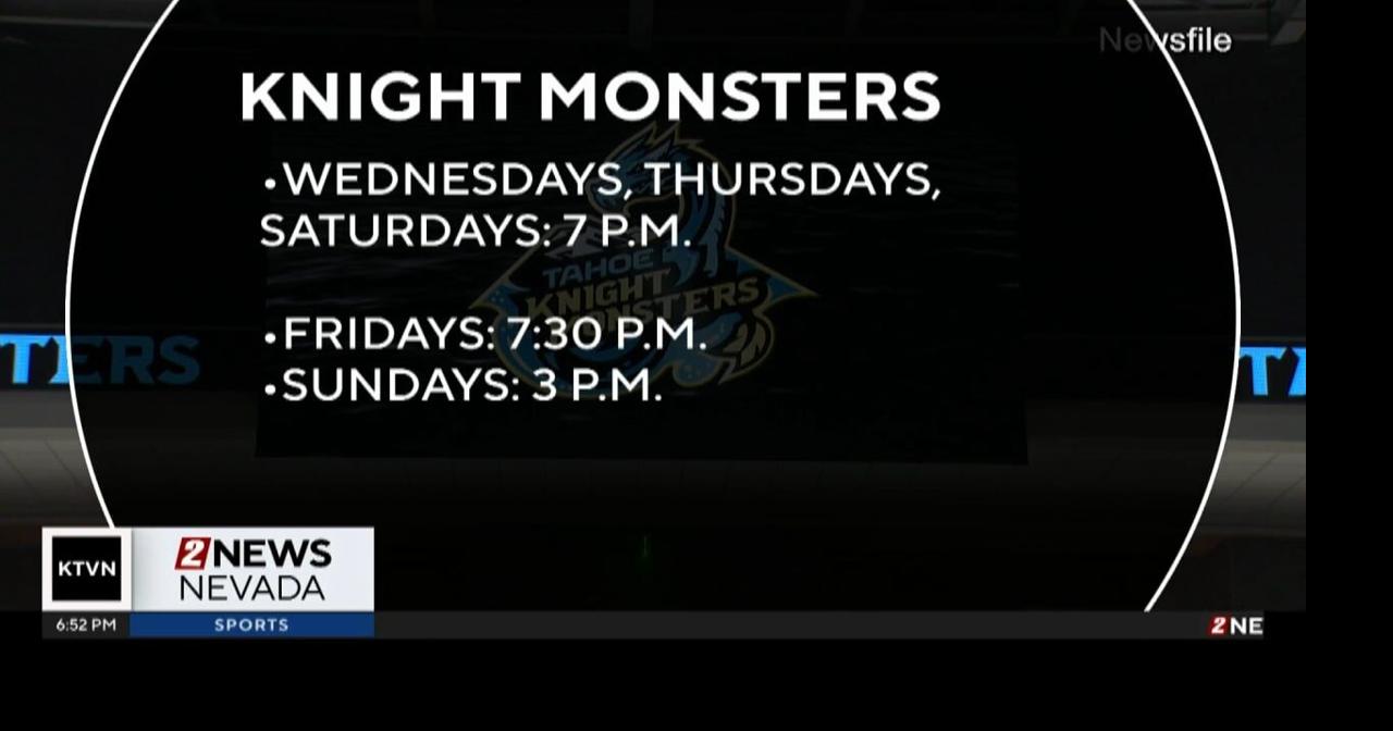 Tahoe Knight Monsters Announce Schedule Videos