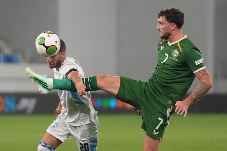 APTOPIX Ireland Israel Nations League Soccer