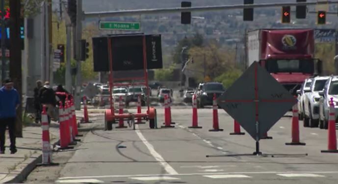 Kietzke Lane construction