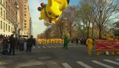 Thanksgiving Parade Features Balloons, Bands, Heavy Security