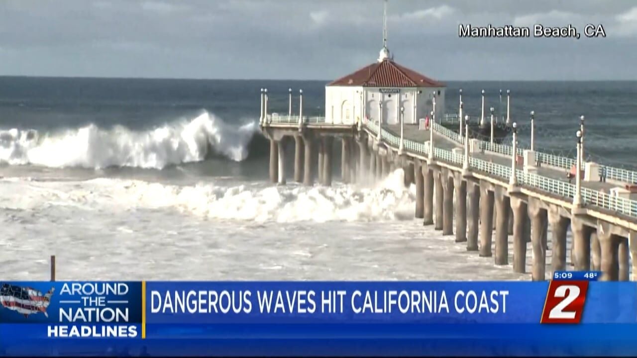 Huge Waves Batter California Coast | News | 2news.com