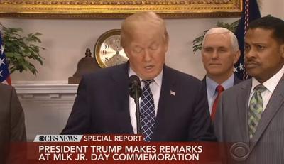 President Trump Signs Martin Luther King Jr. Day Proclamation