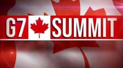 Amid Tariff Fight, President Trump Faces Tough Crowd at G7