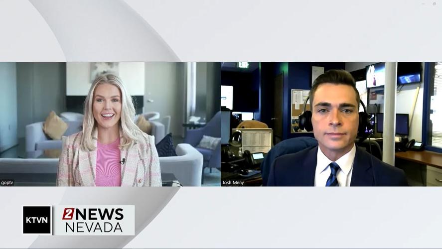 Trump National Press Secretary Karoline Leavitt speaks to Josh Meny ahead of debate