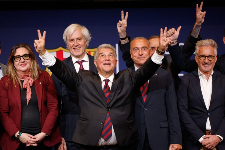 Spain Barcelona New President Soccer