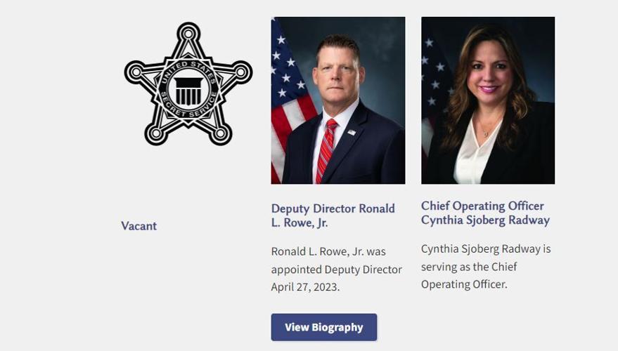 Secret Service Leadership Webpage