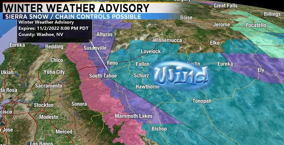 Winter Weather Advisory, November 1