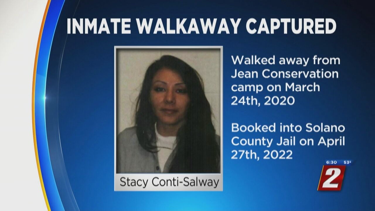 Inmate Walkaway Captured