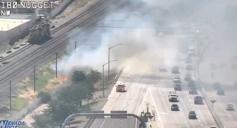 Nugget I-80 fire