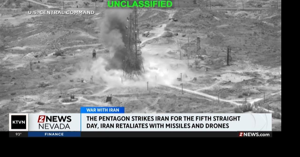 US Central Command says it conducted another wave of strikes against Iran
