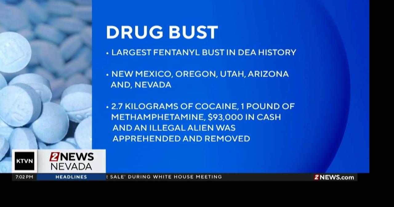 Largest fentanyl bust in DEA history | Videos | 2news.com