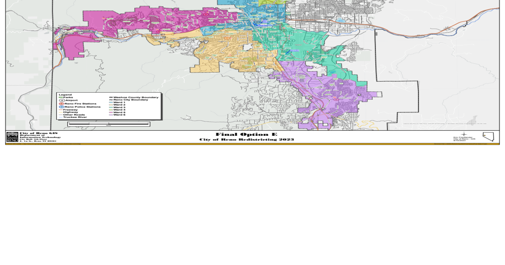 Reno City Council votes on new ward map