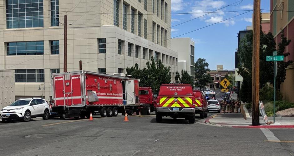Reno Fire Department Say White Powder Tested Not Harmful