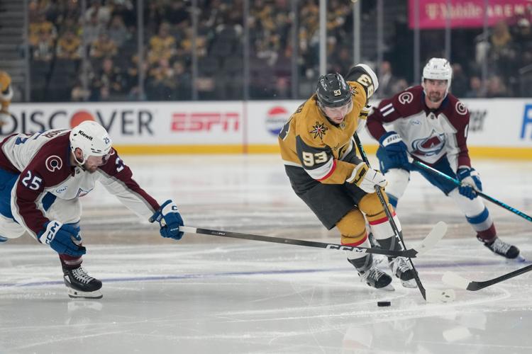 Avalanche Golden Knights Hockey