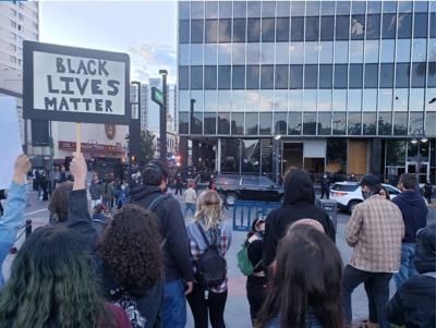 Downtown Reno Protests Start Peaceful, Turn Violent