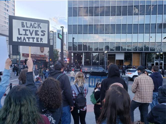 Downtown Reno Protests Start Peaceful, Turn Violent