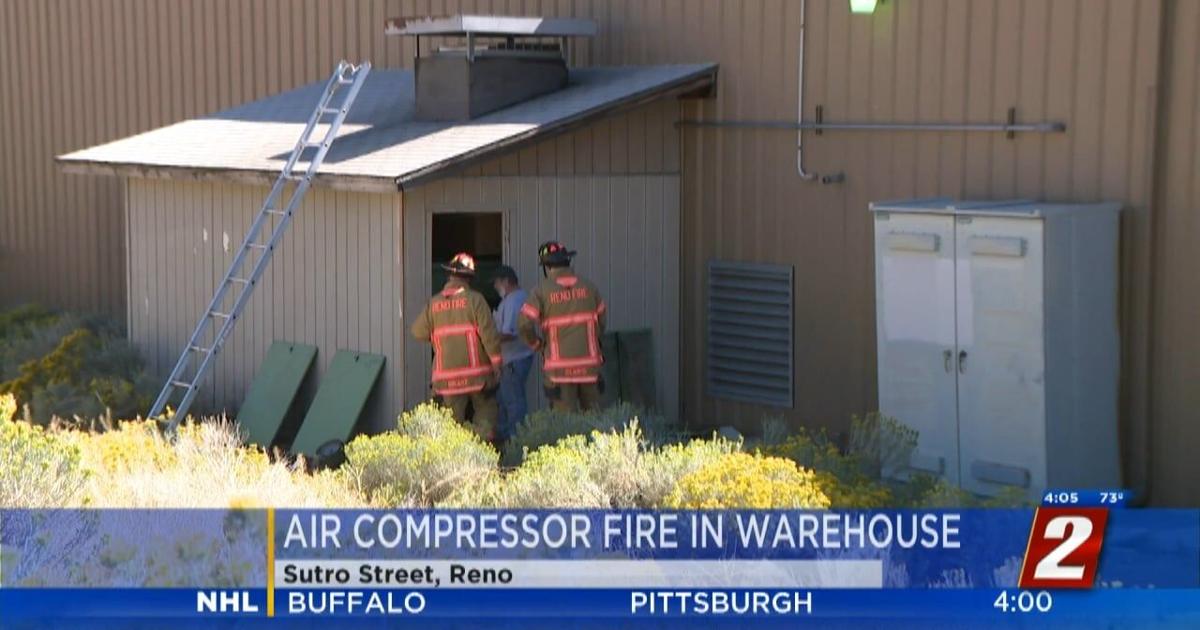 Air Compressor Fire on Sutro Street | News | 2news.com