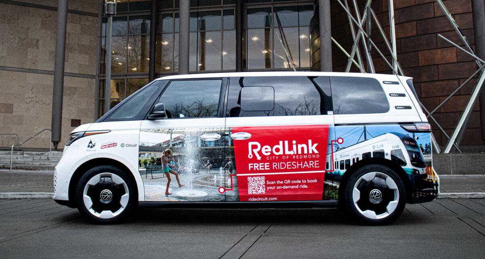 Redmond Expands RedLink Electric Shuttle Service Area