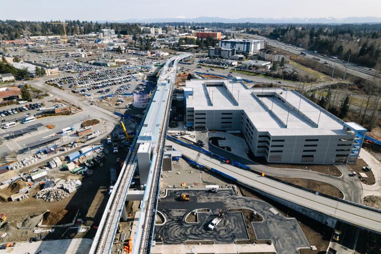 New Lynnwood Station Garage Opens News 425business com