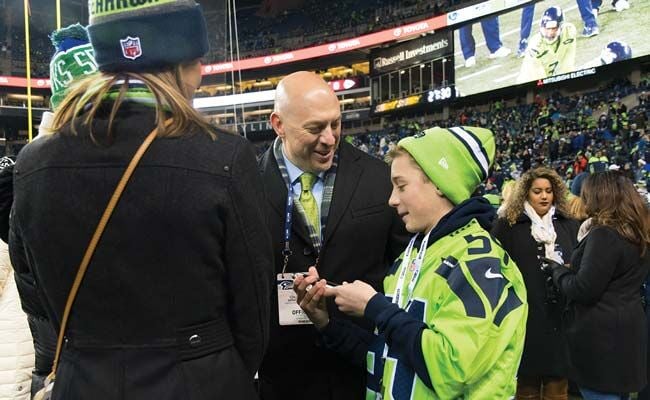 It's Happening!': Seattle Seahawks President Chuck Arnold Reveal