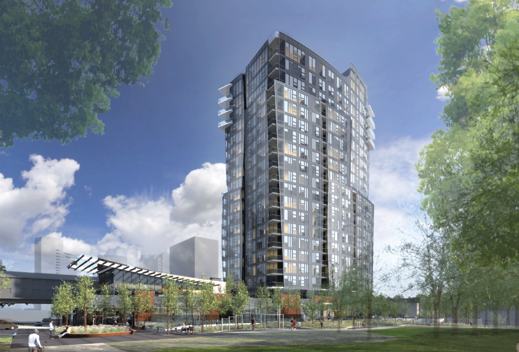 Residential Tower Planned Near Bellevue Downtown Park News