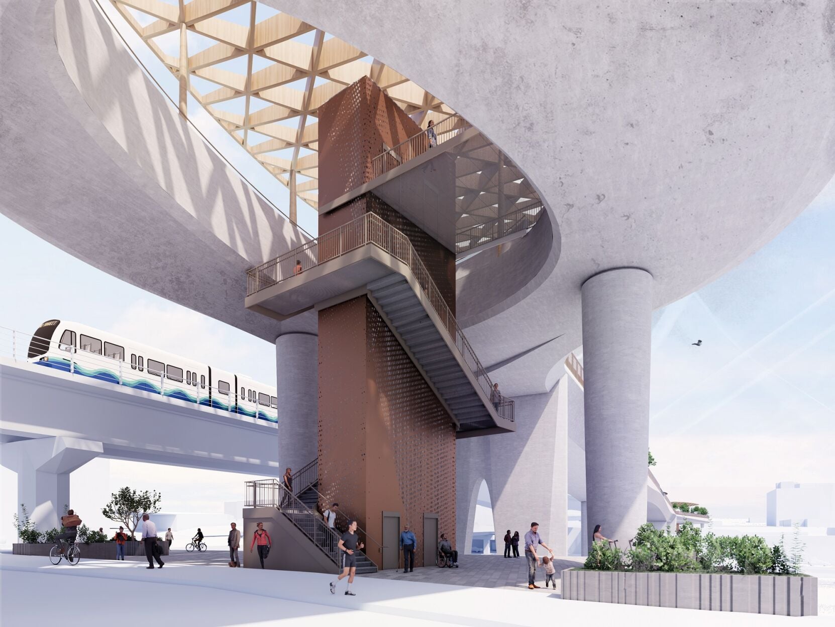 A Look at Design Concepts for Bellevue's I-405 Crossing | News
